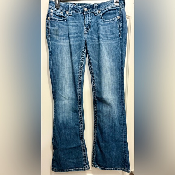 Miss Me Denim - Miss Me Blue Boot Cut Jeans Medium Wash